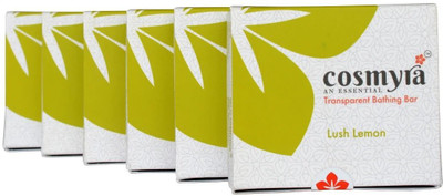 

COSMYRA Lush Lemon Soap : Astringent : 100 g (Pack of 6)(600 g, Pack of 6)