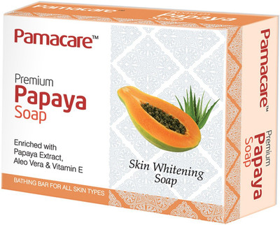 

Pamacare Premium Papaya Soap 75gm ( Pack of 3 )(75 g, Pack of 3)