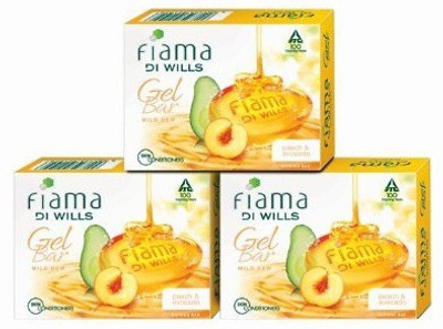 

Fiama Di Wills Mild Dew Bathing Bar 125*3 gm(125 g, Pack of 3)
