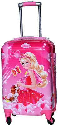 Efl Barbie pink Cabin Luggage 16 inch Pink