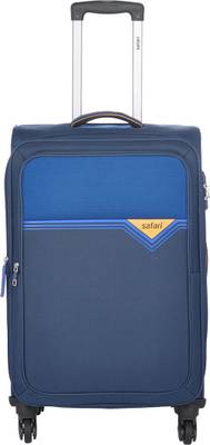 SAFARI TRIGON 65 4W BLUE Expandable  Check-in Suitcase - 26 inch