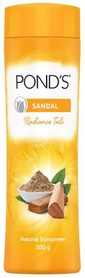 

Ponds Sandal Radiance Talc Natural Sunscreen Powder(100 g)