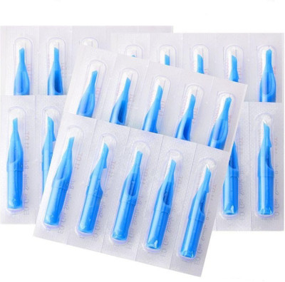 

Gem Disposable Mix Box Tattoo Tips 3D, 5D, 7D, 9D, 11D, 14D & 18D Disposable Round Liner Tattoo Needles(Pack of 70)