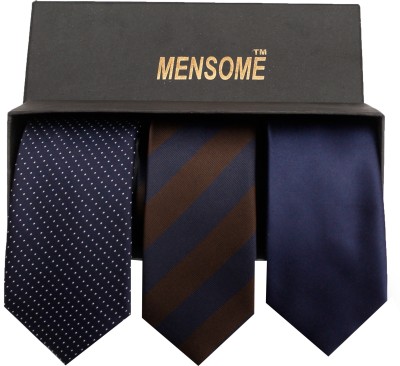 MENSOME Printed Tie(Pack of 3)