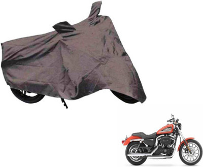 ANLOPE Two Wheeler Cover for Harley Davidson(XL 883, Grey)