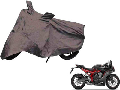 ANLOPE Waterproof Two Wheeler Cover for Honda(CBR 650F, Grey)