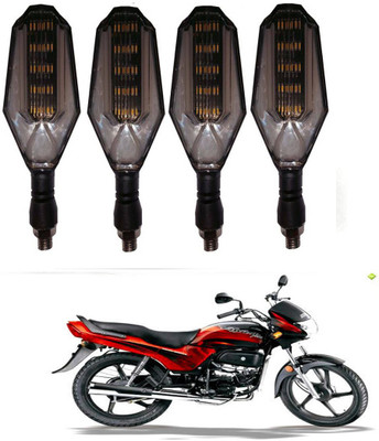 RWT Front, Side, Rear LED Indicator Light for Hero Passion Plus(Yellow, Blue)