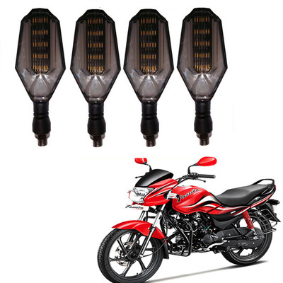 RWT Front, Side, Rear LED Indicator Light for Hero Passion(Yellow, Blue)