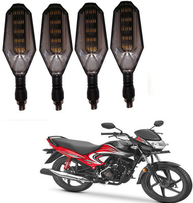 RWT Front, Side, Rear LED Indicator Light for Honda Dream Yuga(Yellow, Blue)