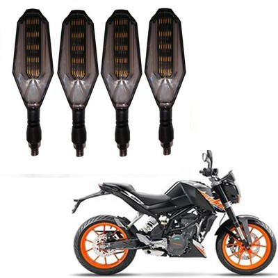 RWT Front, Side, Rear LED Indicator Light for KTM Duke 200(Yellow, Blue)