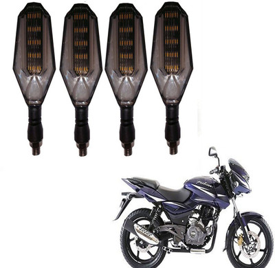 RWT Front, Side, Rear LED Indicator Light for Bajaj Pulsar 150(Yellow, Blue)