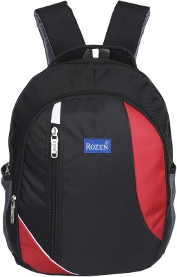 Rozen 15.6 inch laptop travelling backpack Laptop Bag(Black)