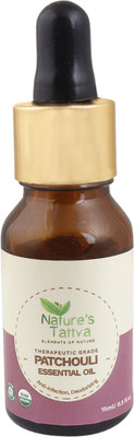 

Nature's Tattva Organic Patchouli Essential Oil, Therapeutic Grade, 15ml(15 ml)
