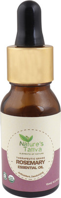 

Nature's Tattva Organic Rosemary Essential Oil, Therapeutic Grade, 15ml(15 ml)