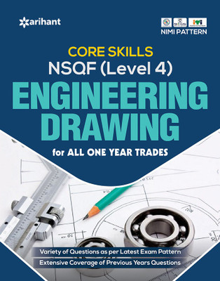 Core Skills Nsqf (Level 4) Engineering Drawing for All One Year Trades(English, Paperback, unknown)