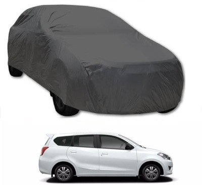 AutoKick Car Cover For Nissan Go (Without Mirror Pockets)(Grey)