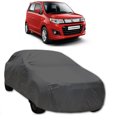 AutoKick Car Cover For Maruti Suzuki WagonR Stingray (Without Mirror Pockets)(Grey)