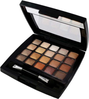 

One Personal Care 20 Color Eye Shadow Palette 11.25 g(Beige, Brown, White, Yellow, Gold, Orange, Maroon)