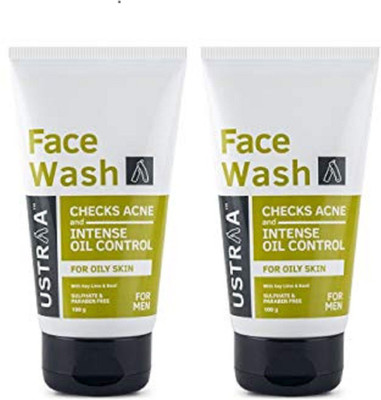 

Ustraa Oily Skin (Checks Acne & Oil Control) Facewash (100 g) Face Wash(200 g)