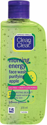 

Clean & Clear Morning Energy Apple Face Wash, 100ml Face Wash(100 ml)