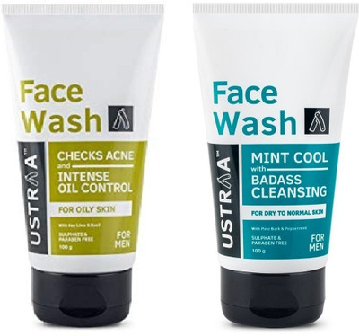 

Ustraa Dry Skin & Oily Skin Facewash Face Wash(200 g)