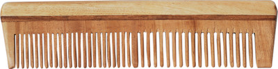 

The Legend Organic Pure Neem Wooden Comb - Crafted by Professional Artisans - Good for Hair - Protects from Growth of Microbes - Helps Hair from dying out, breakage, reduces split ends and many more