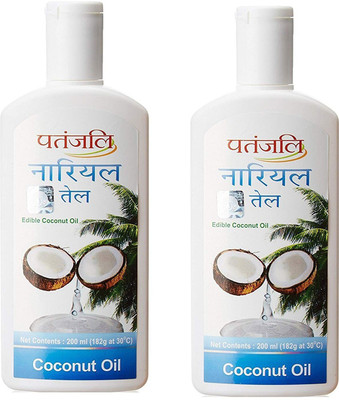 

Patanjali P Coconut Oil, 200ml (Pack of 2) Hair Oil(200 g)
