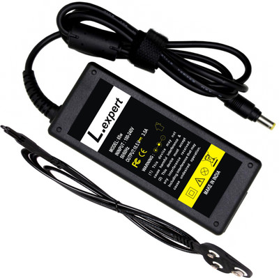L.expert V300 18.5v 3.5a Yellow Tip 65 W Adapter(Power Cord Included)