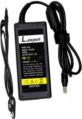 L.expert V2300 18.5v 3.5a Yellow Tip 65 W Adapter(Power Cord Included)