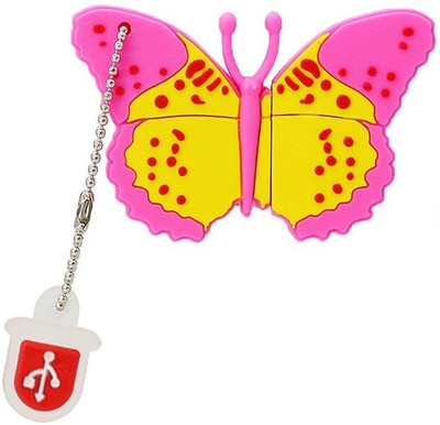 PANKREETI PKT687 Butterfly Cartoon Designer 32 GB Pen Drive(Multicolor)