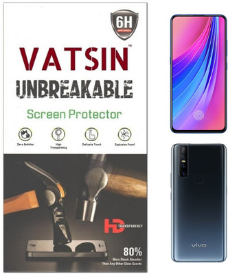 Vatsin Front and Back Screen Guard for Vivo V15(Pack of 1)
