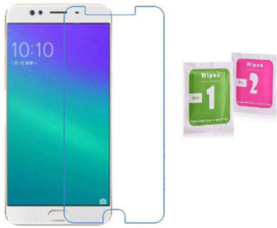 wrapitup Tempered Glass Guard for Screen Protector- 9H Ultra Strong 0.3 mm For Oppo F3 (Pack of 2)(Pack of 2)