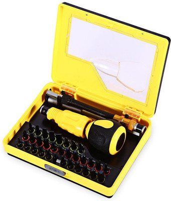 PagKis 32 PCs Multi Bit Mini Screw Driver ToolKit Stubby Screwdriver Set(Pack of 32)