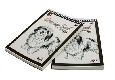 Shipra A5 Sketch/Drawing Book pack of 2pcs Sketch Pad(50 Sheets, Pack of 2)