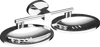 

VR Star Stainless Steel 304 Grade Double Soap Dish(Steel)