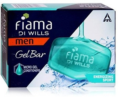 

fiama Di Wills Energizing Sport Men Gel Bar - 125 G (Pack Of 4)(125 g, Pack of 4)