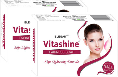 

Elegant vitashine fairness soap(75 g, Pack of 2)