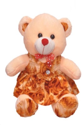 Ktkashish Toys Soft Stuffed Cream & Brwon Doll Teddy Bear  - 45 cm(Brown)