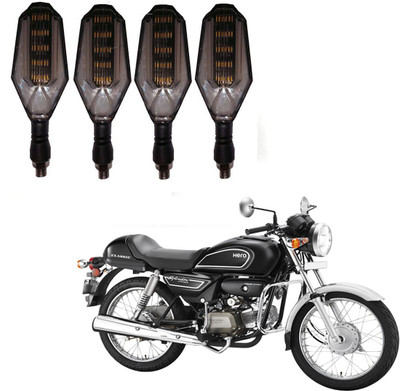 RWT Front, Side, Rear LED Indicator Light for Hero Splendor(Yellow, Blue)