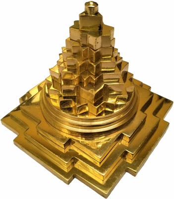 Top Craft India Shri Yantra SY01 - Brass Brass Yantra(Pack of 1)