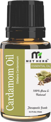 

metherb Cardamom Essential Oil, 100% Pure, Natural & Undiluted,(15 ml)
