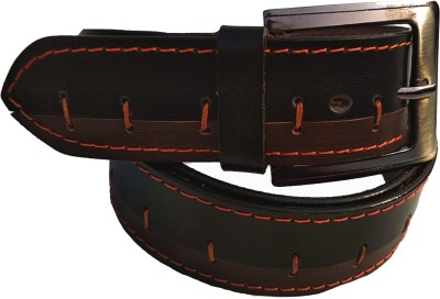 FOREVER99 Men Casual Brown Genuine Leather Belt