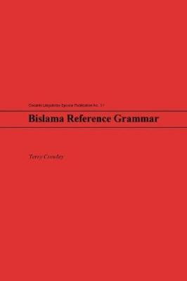 Bislama Reference Grammar(English, Electronic book text, Professor of Linguistics Crowley Terry)