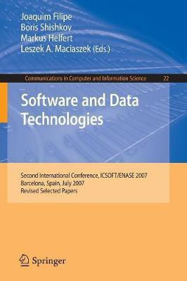 Software and Data Technologies(English, Paperback, unknown)