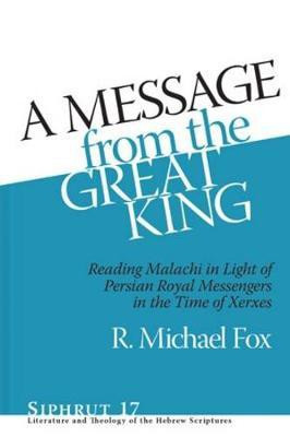 A Message from the Great King(English, Hardcover, Fox R. Michael)