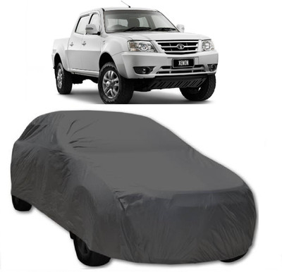 AutoKick Car Cover For Tata Xenon (Without Mirror Pockets)(Grey)