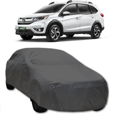 AutoKick Car Cover For Honda BRV (Without Mirror Pockets)(Grey)