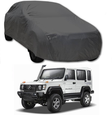 AutoKick Car Cover For Force Gurkha (Without Mirror Pockets)(Grey)