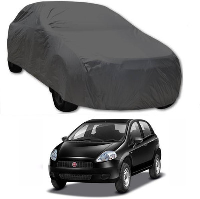 AutoKick Car Cover For Fiat Punto (Without Mirror Pockets)(Grey)