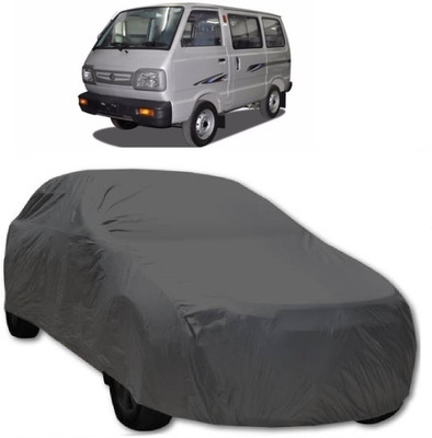AutoKick Car Cover For Maruti Suzuki Omni (Without Mirror Pockets)(Grey)